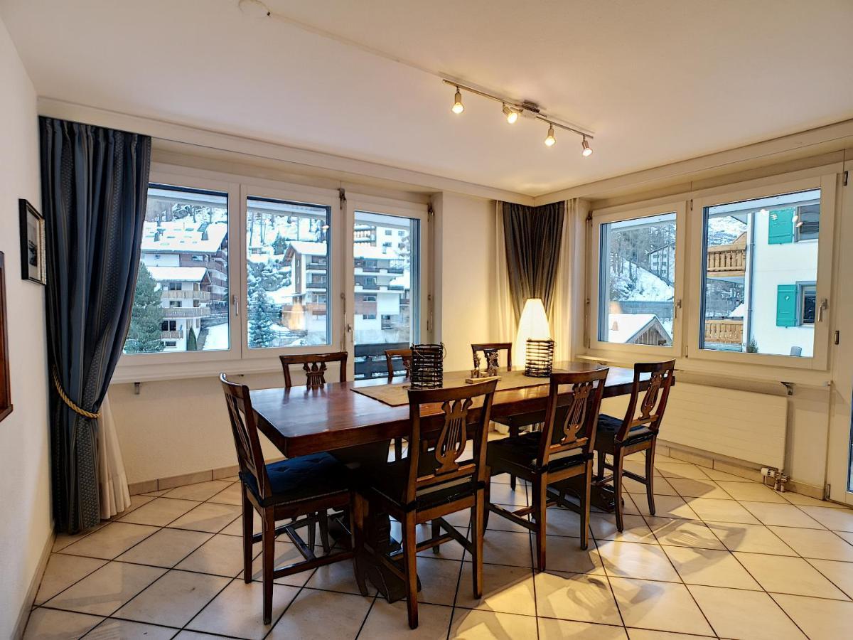 체르마트 L'Attila - Big And Cozy Flat In The Center 7 Beds 아파트 외부 사진